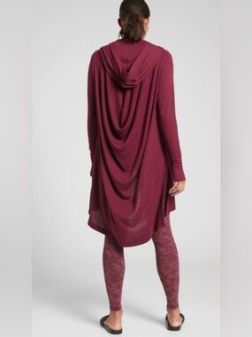 Athleta Burgundy Harmony Wrap